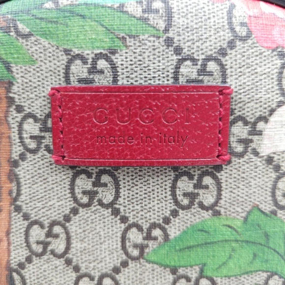 Gucci Red Small GG Supreme Tian Backpack - Picture 6 of 10